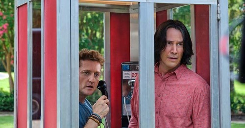 Alex Winter and Keanu Reeves star in BILL &amp; TED FACE THE MUSIC.