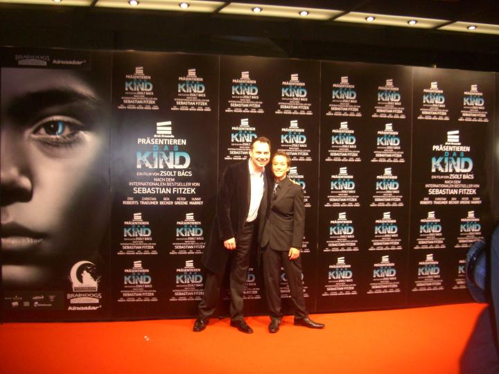 walking the red carpet Berlin Germany &quot;the child&quot;