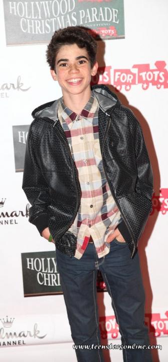 Cameron Boyce at 81st Annual Hollywood Christmas Parade Benefiting Marine Toys for Tots - Arrivals