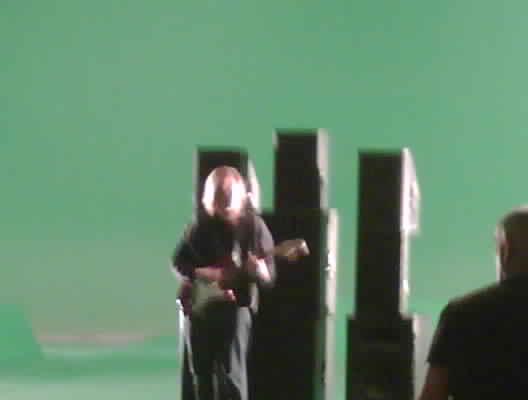 Green Screen Rock out