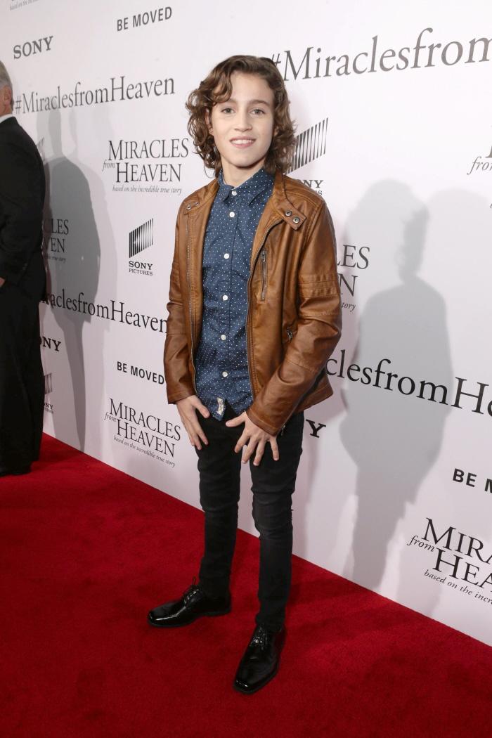 Brandon Spink - Miracles From Heaven Premiere
