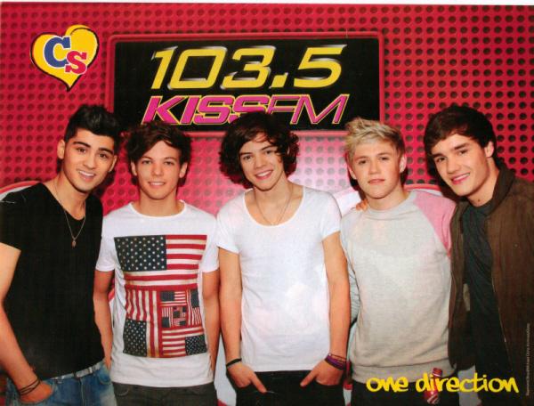 One Direction Kiss 103FM